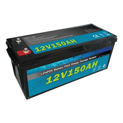 Baterías del ocio Lifepo4 para el sistema de energía solar del almacenamiento de las autocaravanas 12V 150AH rv
