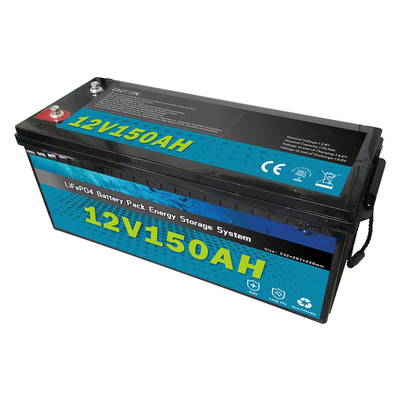 Baterías del ocio Lifepo4 para el sistema de energía solar del almacenamiento de las autocaravanas 12V 150AH rv