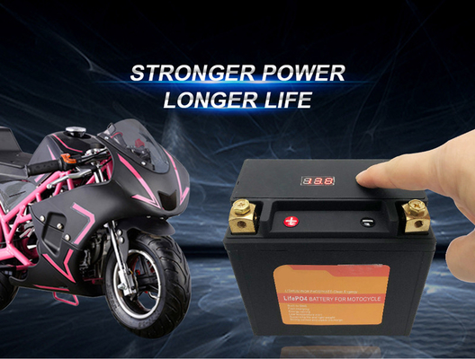 Batería de litio de 4AH 12V en la motocicleta con BMS Starter Stop Batteries