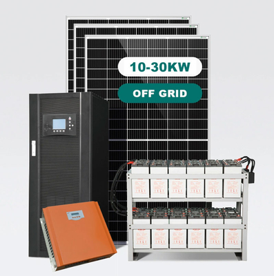Híbrido del sistema eléctrico solar 3KW 5KW 8KW 10KW de la rejilla con las baterías