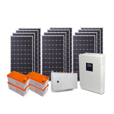 5000w de los sistemas eléctricos solares residenciales 5kw completo de la rejilla
